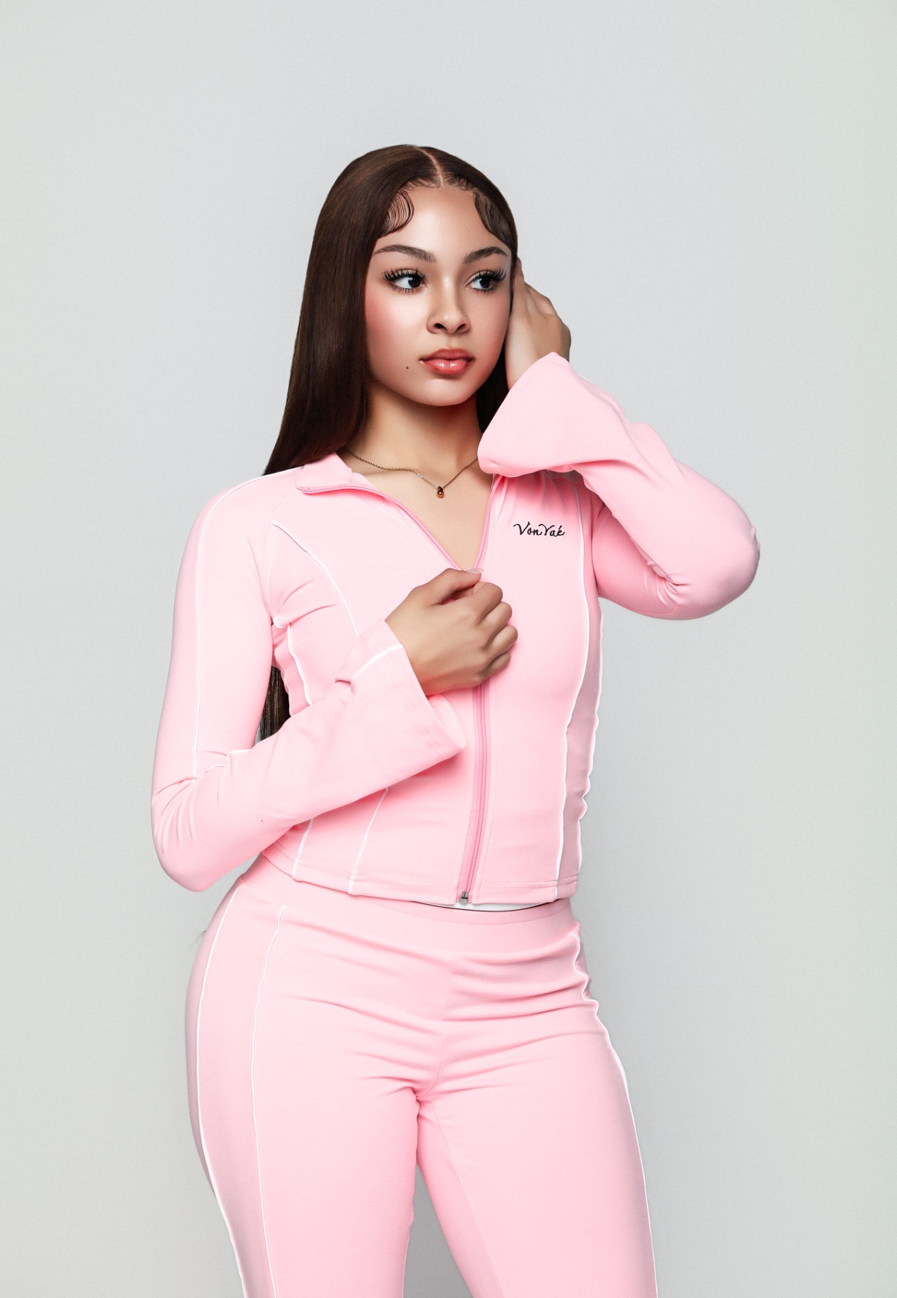 VonYaé Blush Rose Two Piece Set